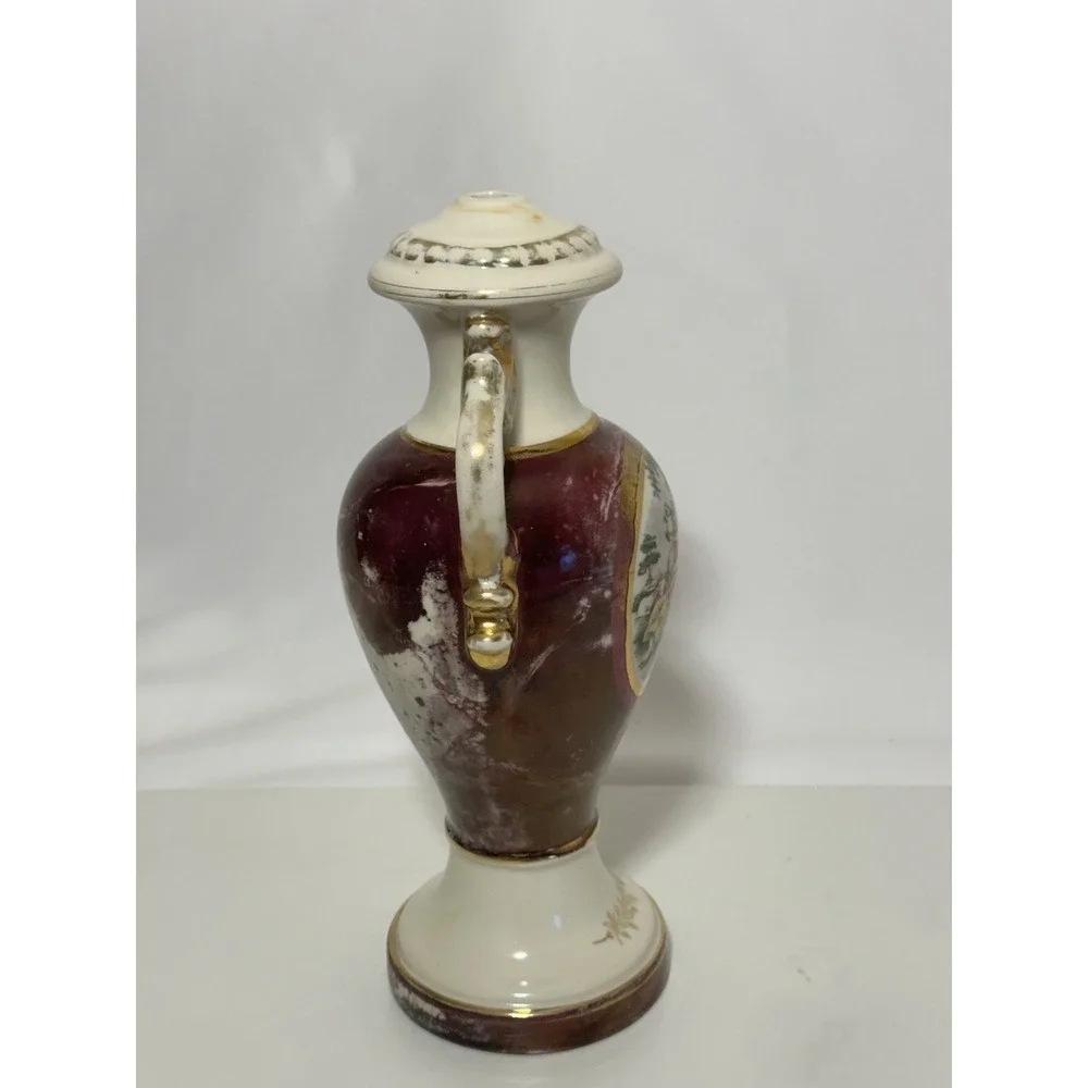 vintage porcelain lamp base